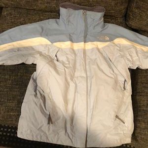North Face Fleece Lined Water Proof Jacket